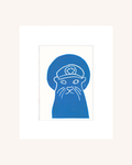 Ollie the Otter | Saintly Sea Creatures Print Collection