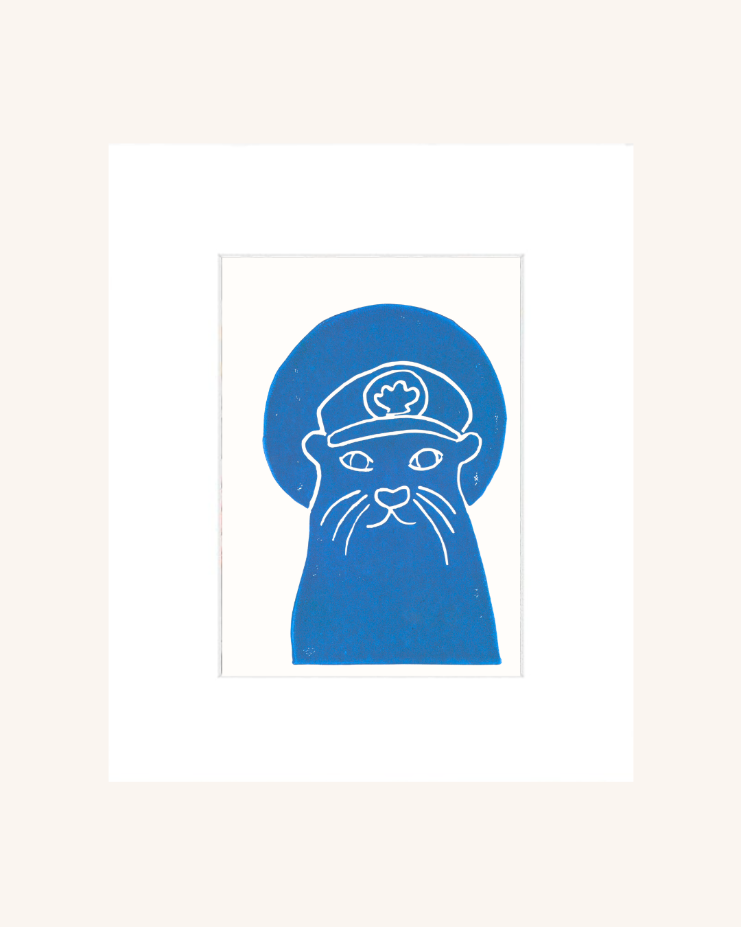 Ollie the Otter | Saintly Sea Creatures Print Collection
