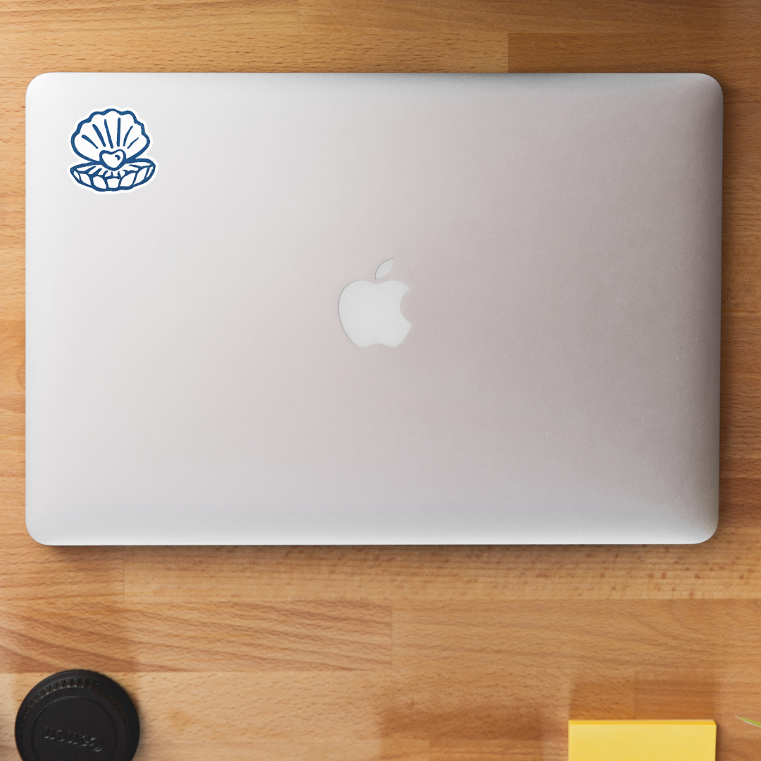 Heart of Pearl Sticker | 2" Waterproof Vinyl Sticker