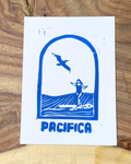 Pacifica Surfer Girl Print