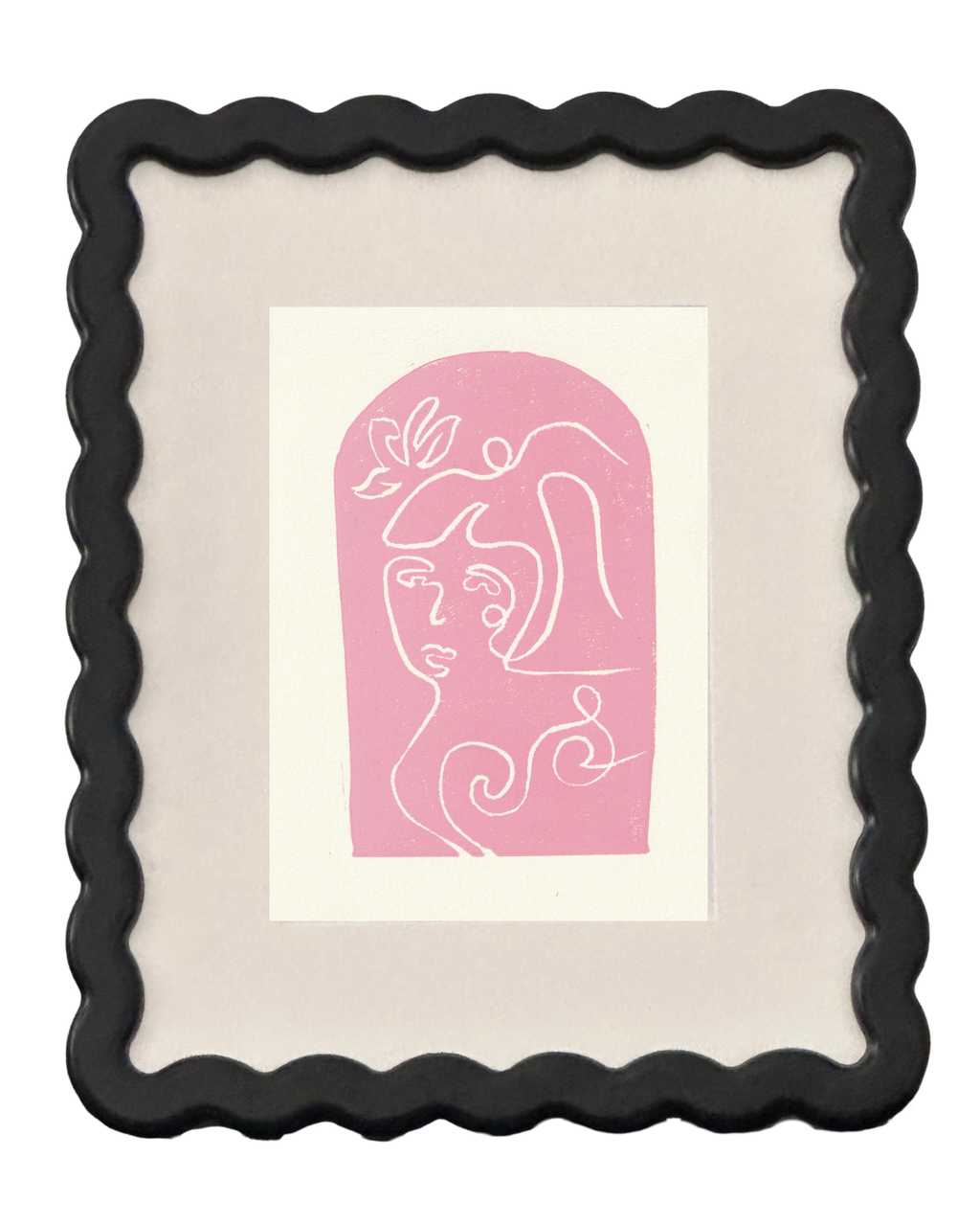 Pink Mermaid Print