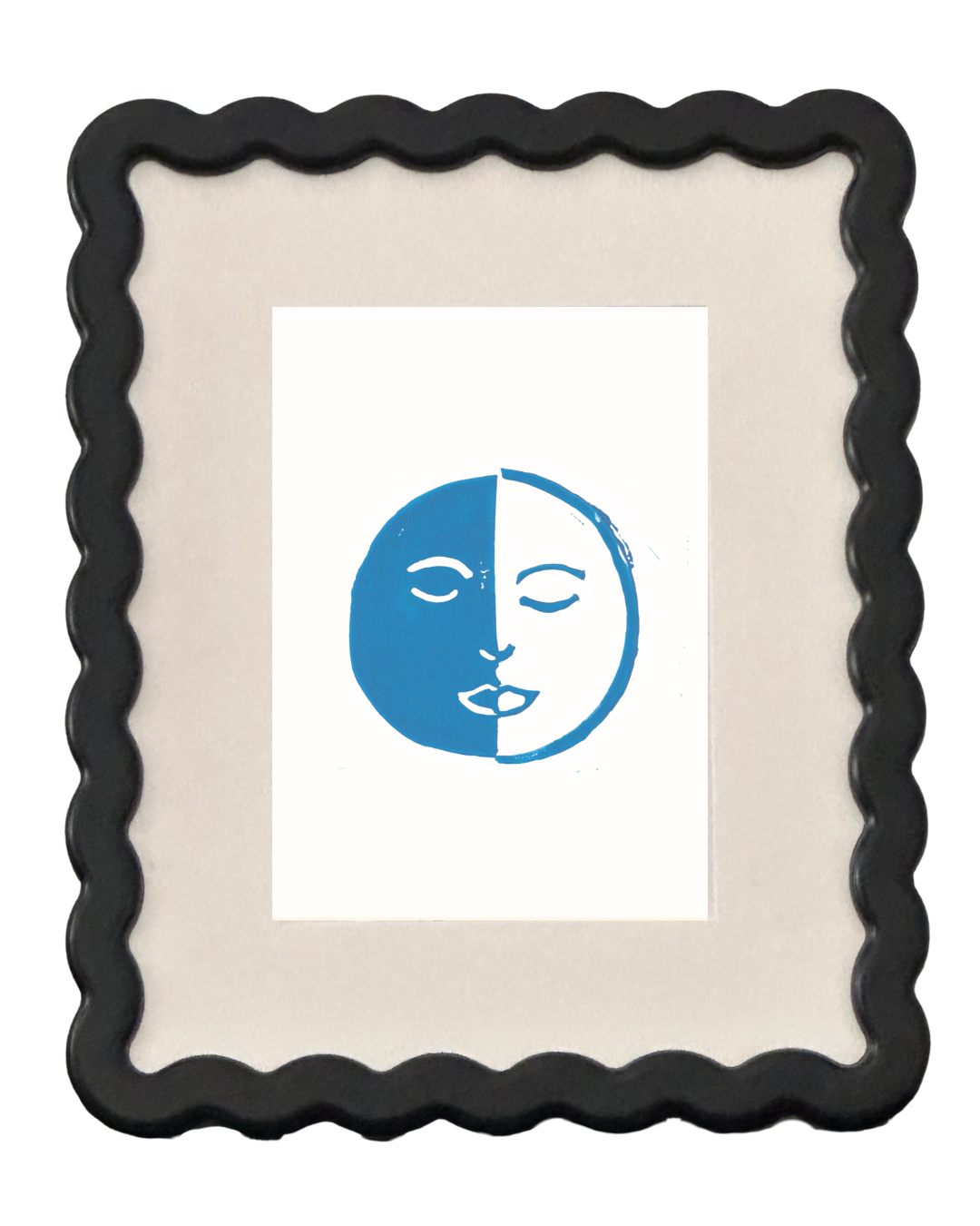 Moon Face Print