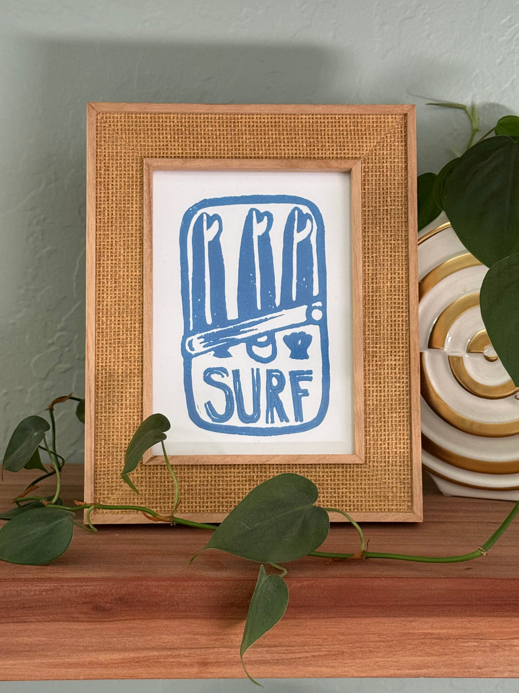 Tinned Waves print