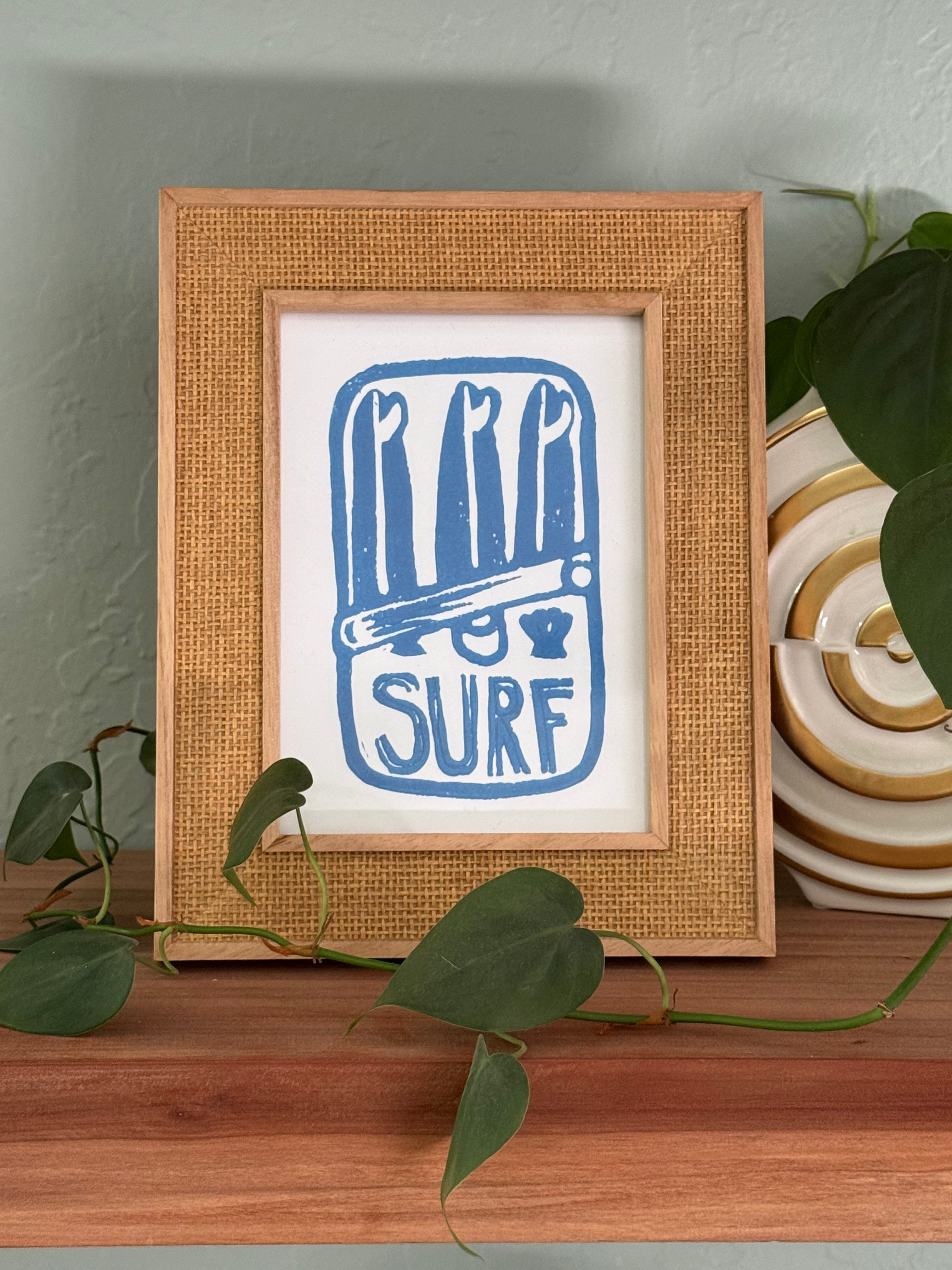 Tinned Waves print