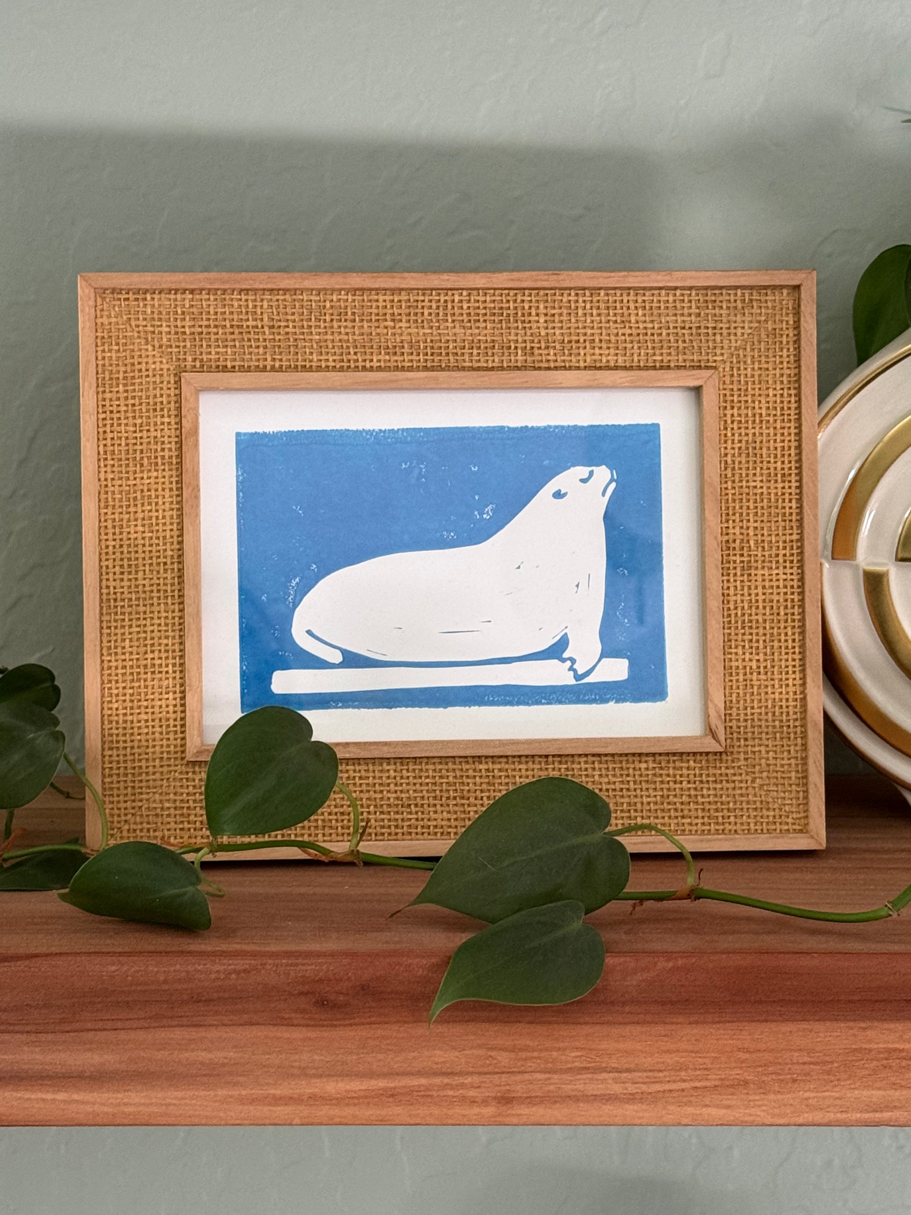 Chonkers the Sea Lion Print