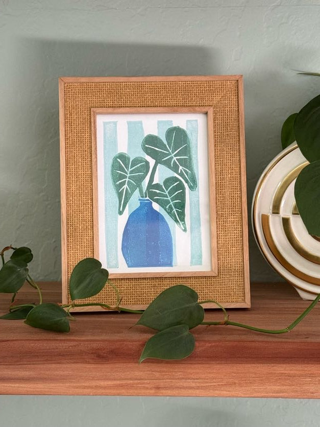 Potted Alocacia Print