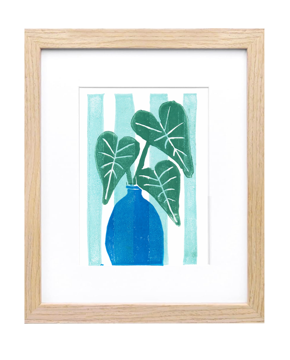 Potted Alocacia Print