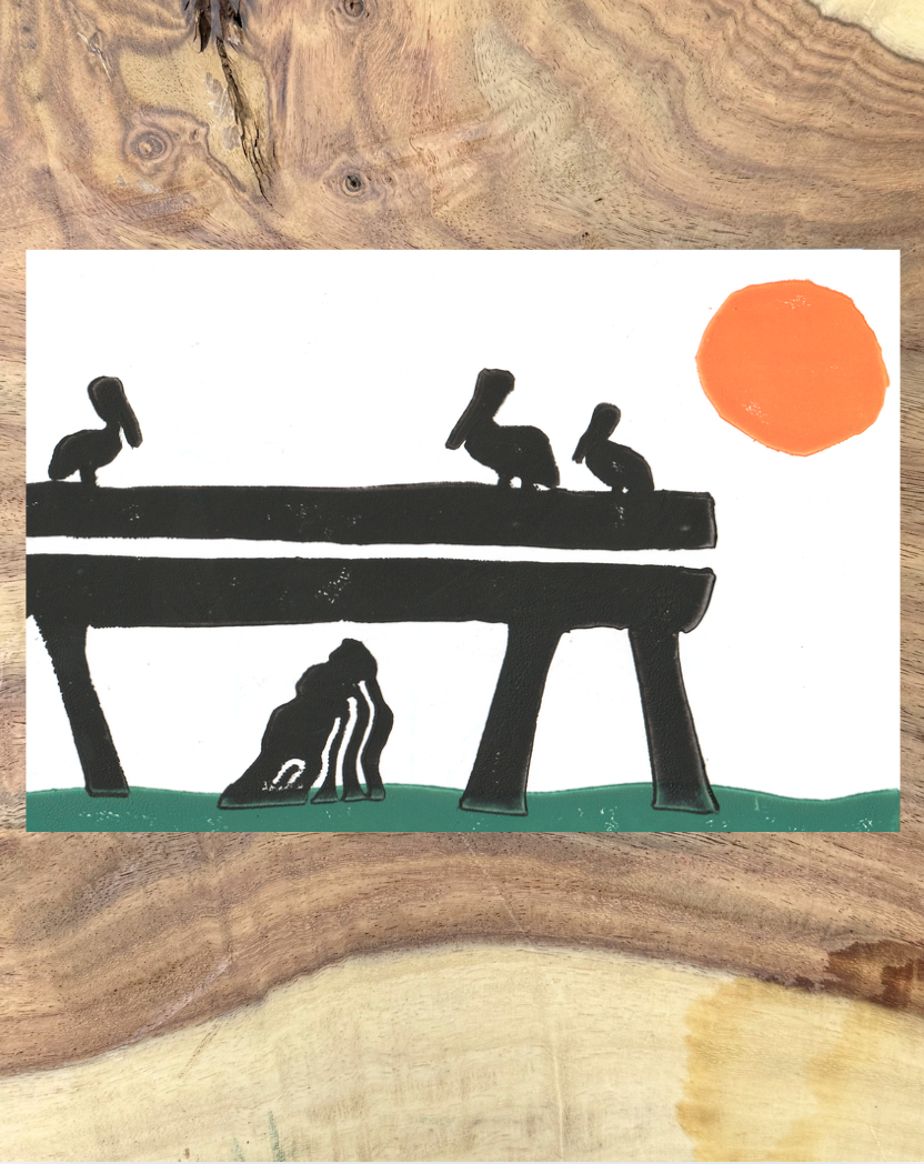 Pacifica Pier Print | Fundraiser for Chit Chat Cafe