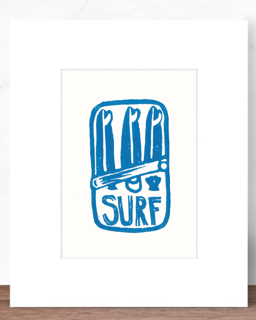 Tinned Waves print