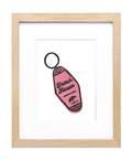 Key to the Beach House print