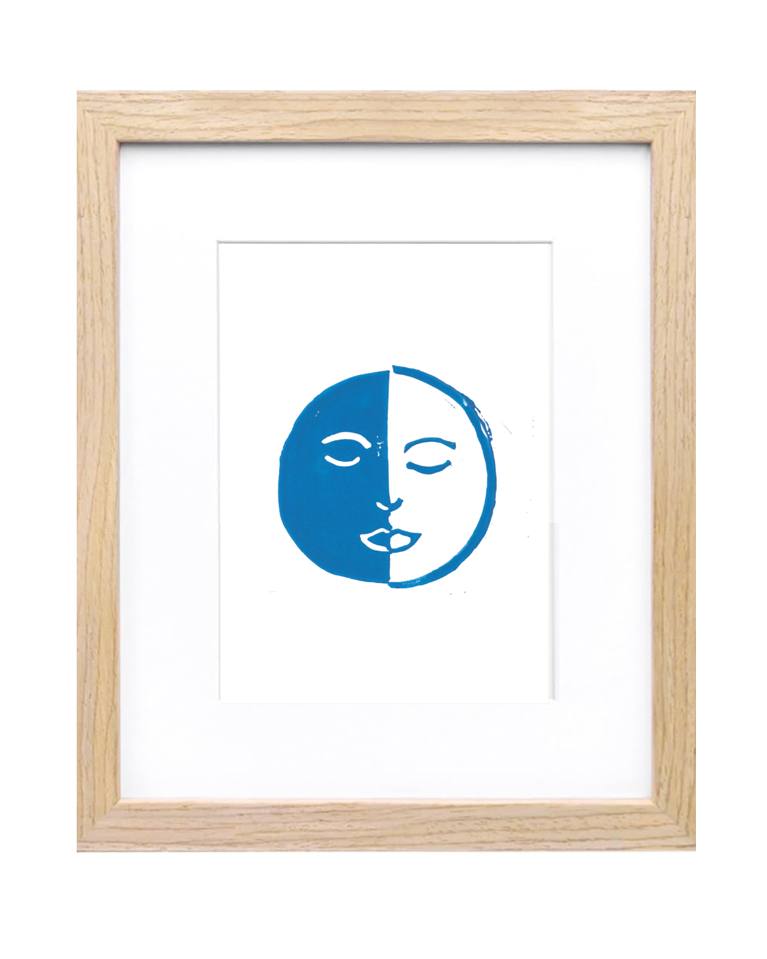 Moon Face Print