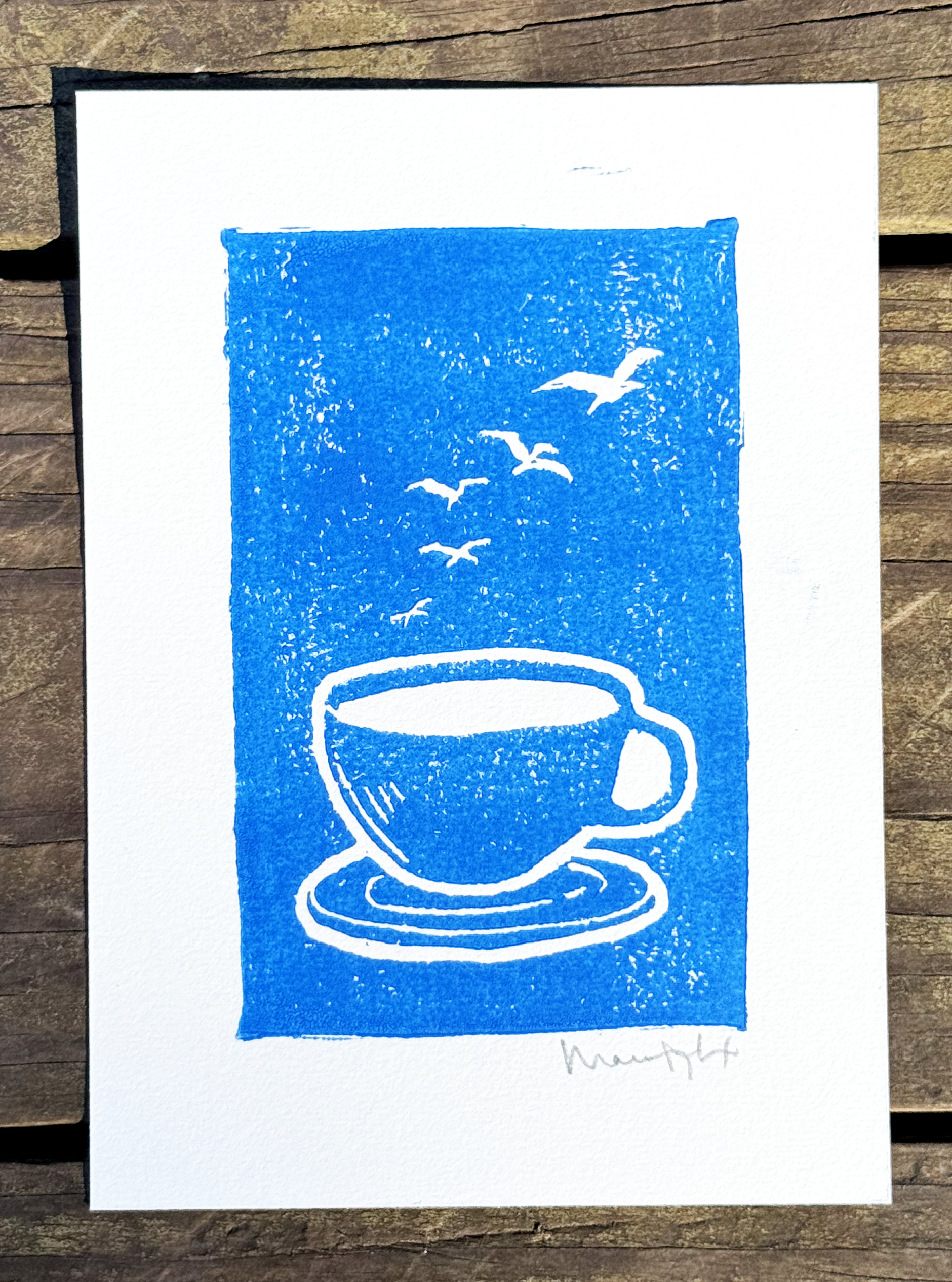 Morning flight print