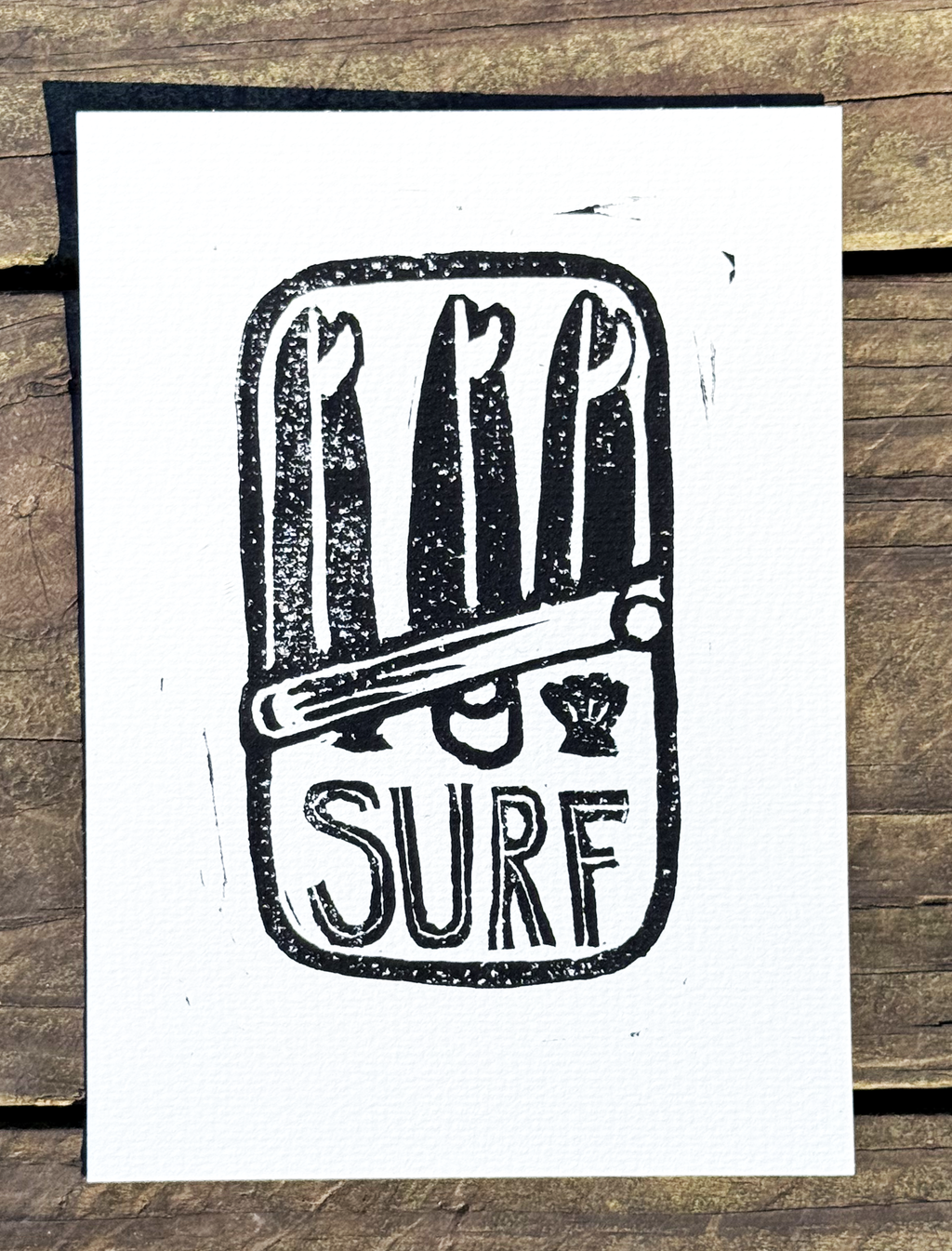 Tinned Waves print